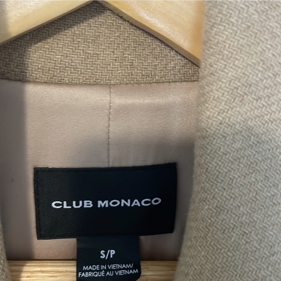 Club Monaco Wool Camel Coat - Picture 5 of 7